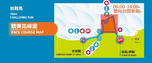 ▲「2025萬金石馬拉松」競賽路線- 半馬（圖／取自萬金石馬拉松官網）