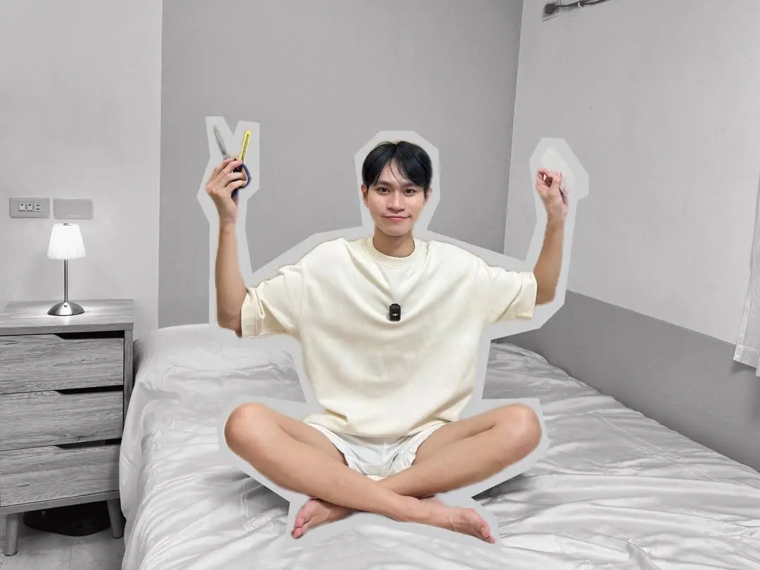 ▲Andy老師去年十月和家寧官宣分手後，一度搬回眾量級4坪大的「起家厝」，並把粉紅油漆刷掉，重新開始。（圖／Andy IG）