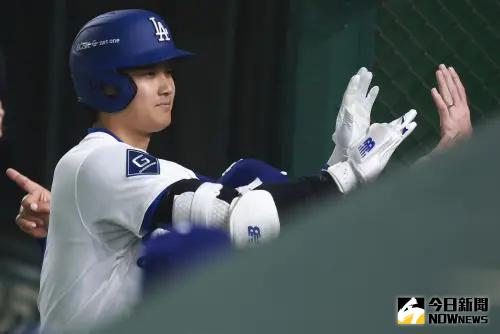 ▲大谷翔平對自己國家隊隊友戶鄉翔征轟出全壘打。（圖／記者葉政勳攝）