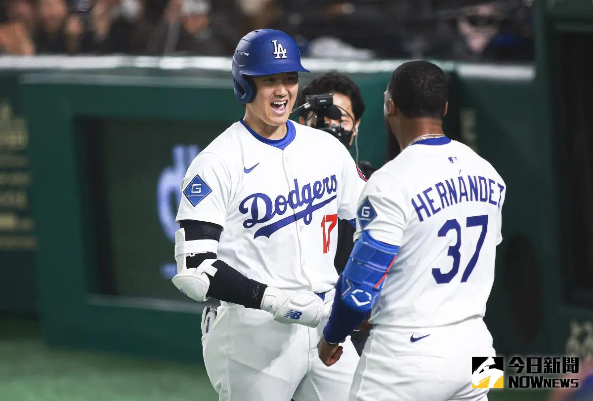 ▲洛杉磯道奇隊在上賽季奪得隊史第8座世界大賽 冠軍，這是球隊4年來首度登頂。本季他們將向二連霸發起挑戰，他們在休賽季積極補強，但ESPN並不看好他們能再度闖出國聯。（圖／記者葉政勳攝 , 2025.03.15）