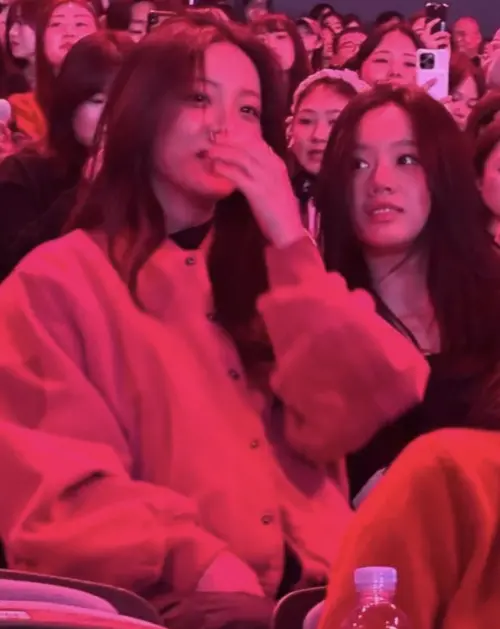 ▲惠利(右)帶著妹妹惠遴(左)現身Jennie的演唱會。(圖/@hyeribrasil IG) ▲惠利(右)帶著妹妹惠遴(左)現身Jennie的演唱會。(圖/@hyeribrasil IG)