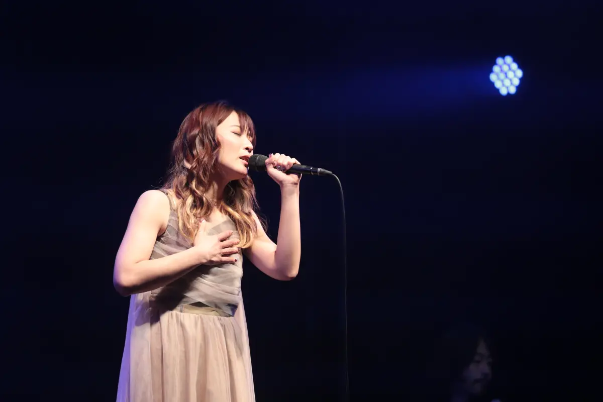 ▲May’n來台舉辦演唱會，為了台灣歌迷，整個過程都以中文對談。（圖／好玩國際）