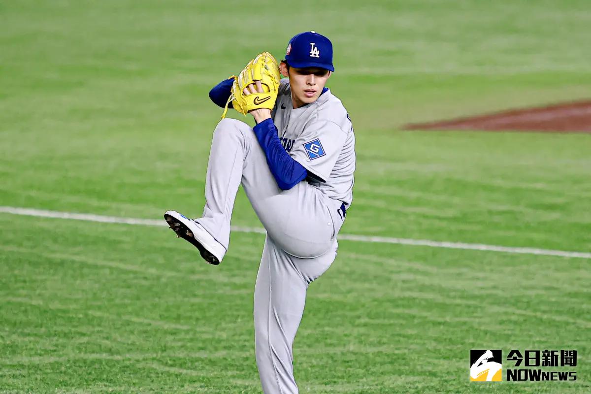 ▲洛杉磯道奇隊投手佐佐木朗希練投。（圖／記者葉政勳攝 , 2025.03.17）