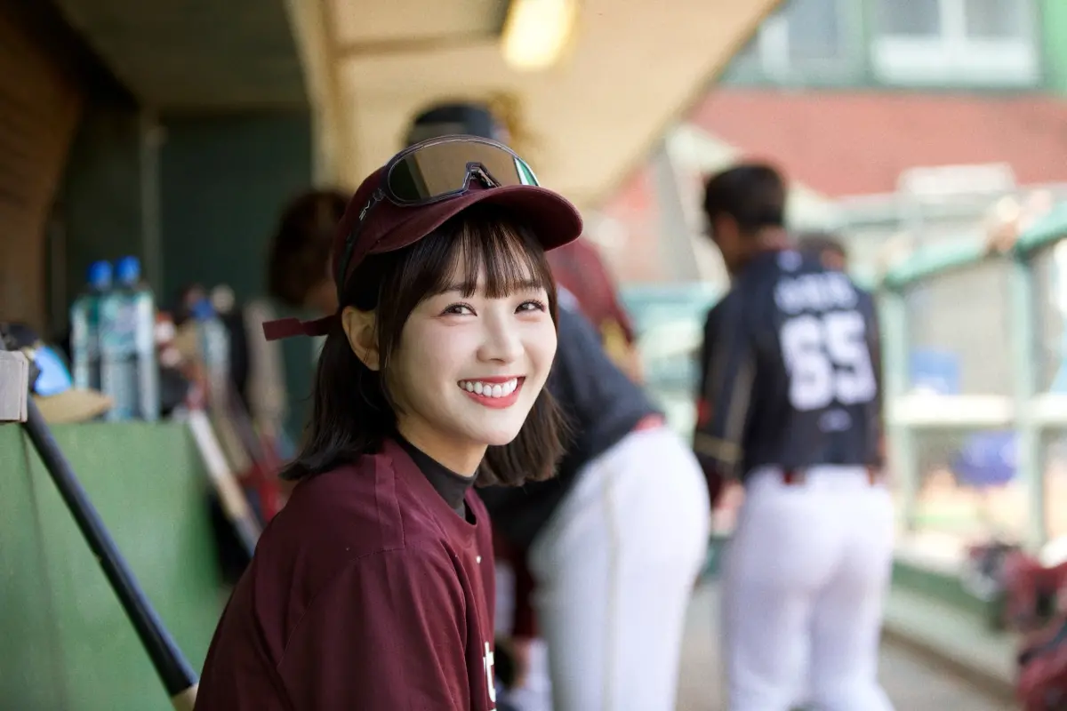 ▲樂天女孩藍藍轉任樂天球團推進隊長。（圖／樂天桃猿提供）