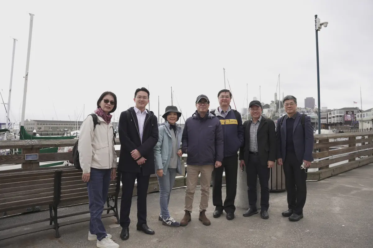 ▲陳其邁所率領的市府團隊造訪舊金山灣區建設，強調城市發展應兼顧歷史文化、產業經濟、綠色減碳與科技創新，才能實現永續發展的價值。（圖／高市府提供）