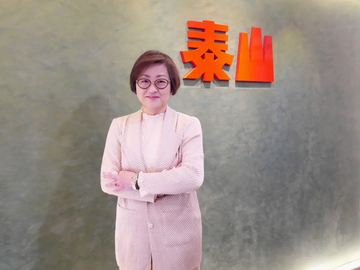 ▲食品廠泰山經營權於2023年易主，2024年本業獲利創新高，新任總經理沈怡君預告，今年將有推出近百支創新產品與既有產品更新。（圖／泰山提供）