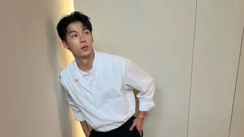 許光漢替代役當國小導護！他穿背心認真指揮交通　超帥身影引關注
