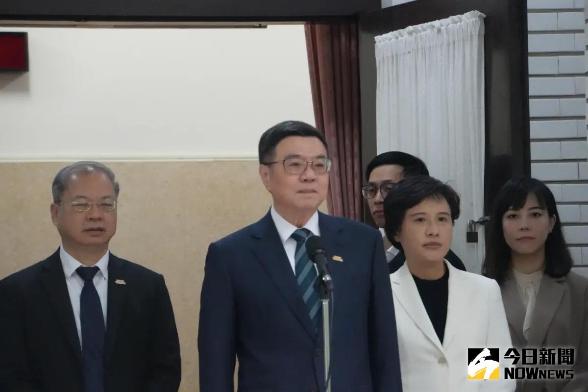 ▲行政院長卓榮泰呼籲，朱立倫能放下心中的焦慮跟偏見，「難道您累了嗎？要把問題搞清楚」。（圖／記者呂炯昌攝）