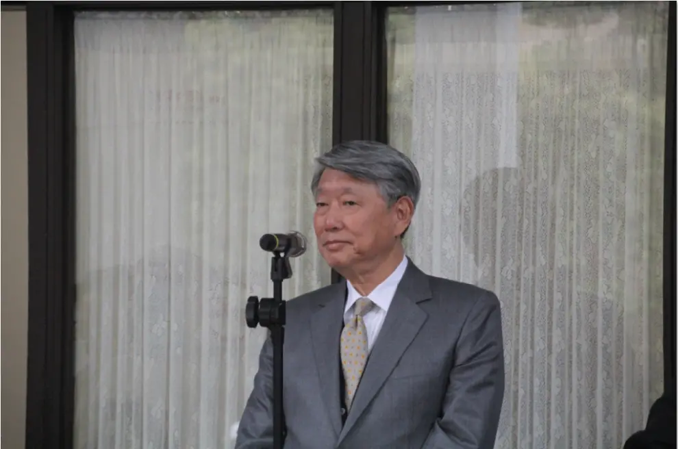 ▲郭智輝今（18）日受訪再表示，這是現有技術計算價格，「那麼實際在三年以後，這個價格會大幅下降。」（圖／記者鍾泓良攝影）