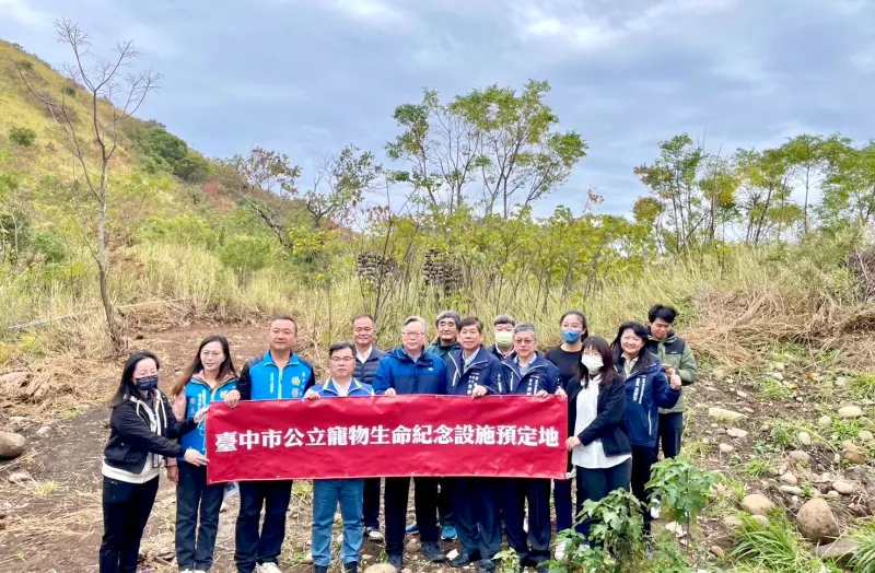 ▲全國第一座公立寵物生命紀念園區，落腳鐵砧山下的大甲區劍井段。（資料畫面／台中市政府提供）