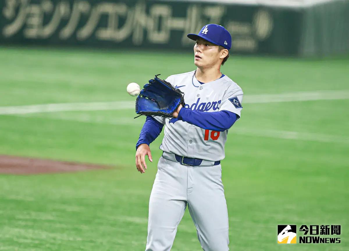 ▲洛杉磯道奇隊投手山本由伸在東京開幕戰繳出5局失1分好投拿下本季第一勝。（圖／記者葉政勳攝 , 2025.03.18）