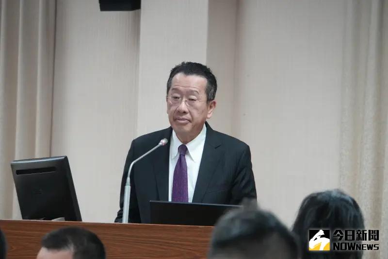▲國防部長顧立雄報告業務概況暨「四年期國防總檢討」。(圖/記者呂炯昌攝,2025.03.19)