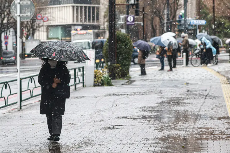 ▲台灣受到強烈大陸冷氣團影響，日本也正迎接入冬最強寒流，日本氣象廳已發布低溫、大雪警報，有相關行程的民眾要特別小心。（圖／記者葉政勳攝）