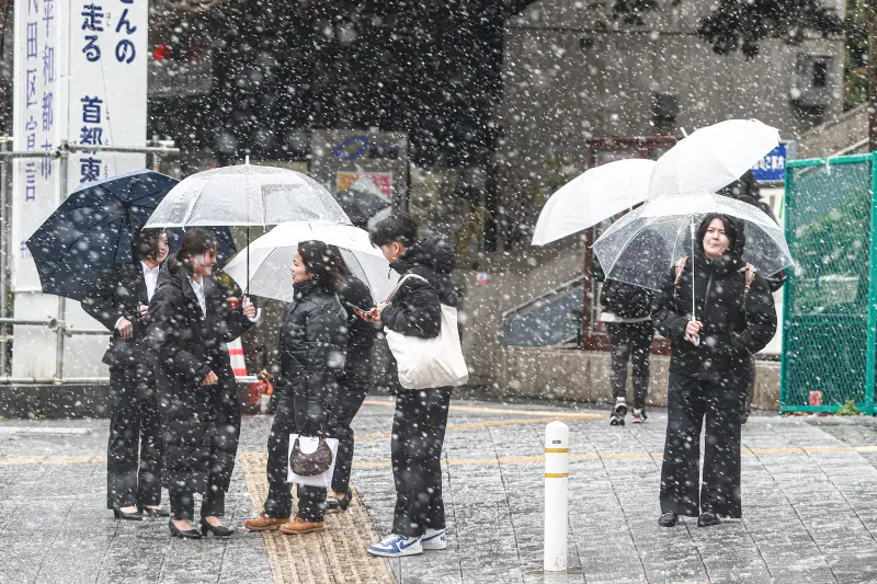 ▲台灣本周受到強烈大陸冷氣團影響，各地氣溫驟降，而更高緯度的日本更是低溫不斷，甚至發布「大雪警報」。（圖／記者葉政勳攝）