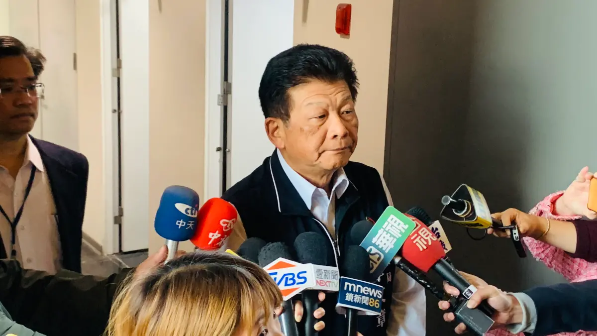 ▲台中市警察局長李文章宣布，誠品480事件的3名警員記申誡處分。（圖／記者顏幸如攝，2025.03.19）