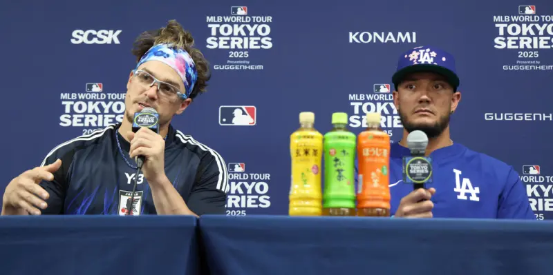 Kiké穿日本球衣現身記者會！曝與岡本和真好交情：有想過故意漏接