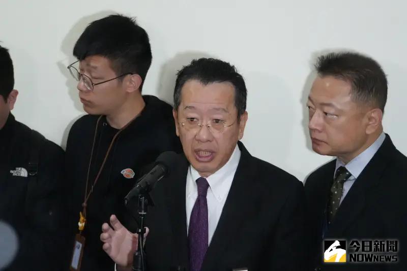 ▲國防部長顧立雄赴立院業務報告,會前受訪。(圖/記者呂炯昌攝)