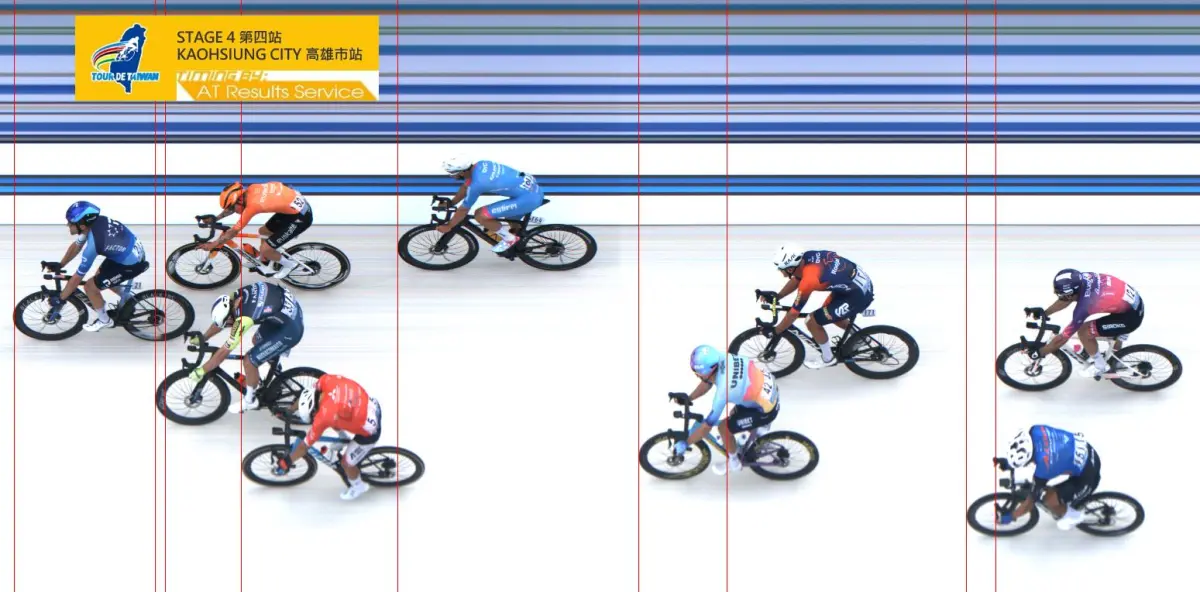 ▲以色列職業車隊（IPT）的艾因霍恩（EINHORN Itamar）成功奪下單站冠軍。（圖／國際自由車環台賽）