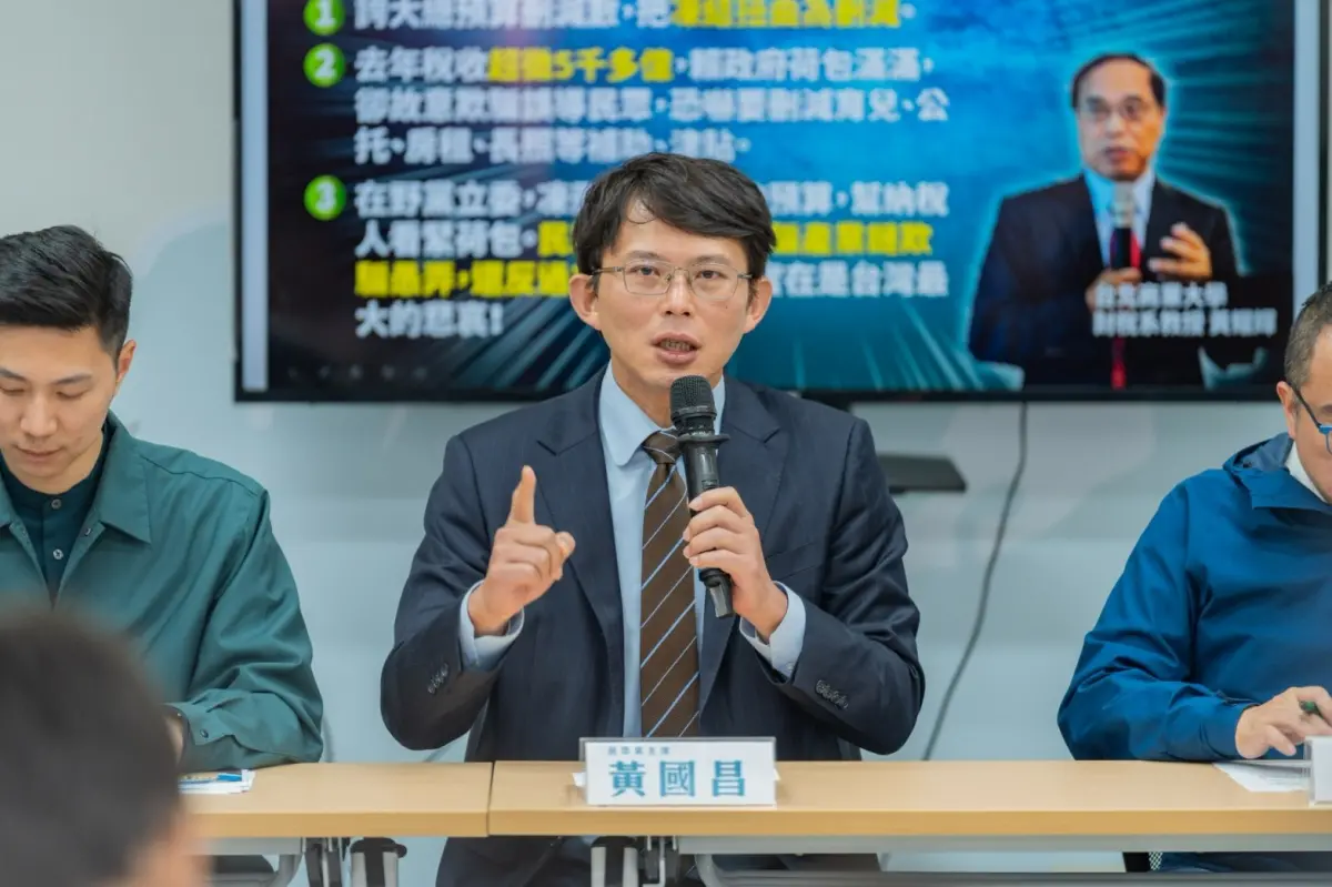 ▲民眾黨主席黃國昌指出，剴剴案跟柯文哲案有個貫穿主軸，就是都涉及司法審判的公平性。（圖／民眾黨提供，2025.03.19）