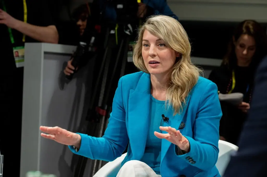 ▲加拿大外長趙美蘭(Melanie Joly) 。 (圖:@melaniejoly)