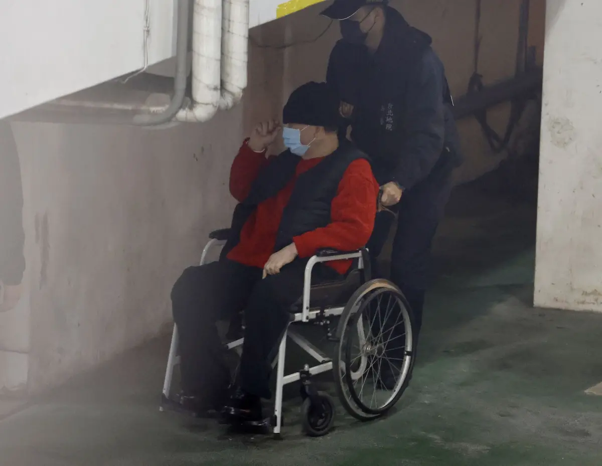 ▲威京集團主席沈慶京出庭。（圖／記者吳翊緁攝）