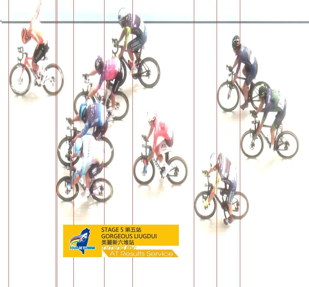 ▲環台賽美麗新六堆站，最終由西班牙尤斯卡特隊（Euskaltel-Euskadi）的Hennequin Paul率先衝線，拿下單站冠軍。（圖／國際自由車環台賽）