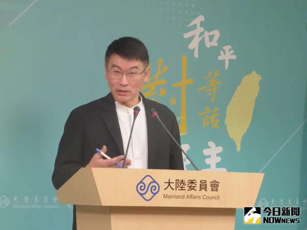 ▲中配限時補繳「去中國籍」證明引恐慌，陸委會副主委梁文傑表示，符合4條件可用具結替代。（圖／記者呂炯昌攝）