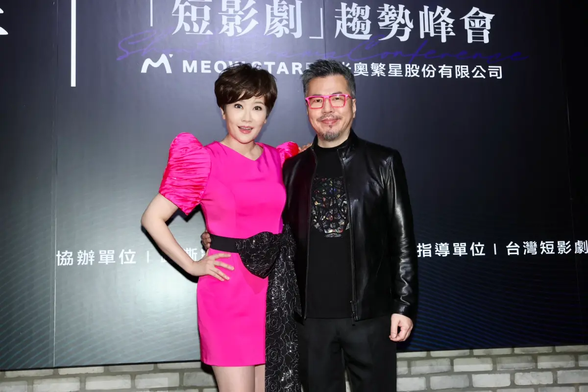 ▲寇乃馨（左）與黃國倫砸近千萬拍攝直屏劇，投入短影音戲劇的市場，表示很歡迎話題網紅Andy加入，但對於有不少負面新聞的王大陸，則可能通不過較為保守的選角原則。（圖／記者嚴俊強攝影）