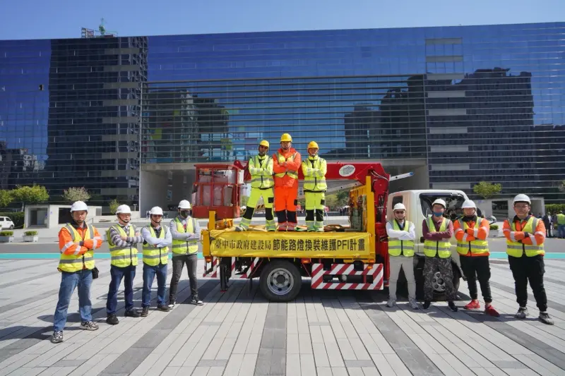 ▲中市府宣布全面啟動LED節能路燈換裝工程(圖／市政府提供2025.3.21)