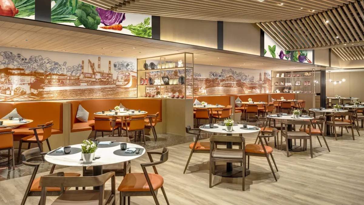 ▲ 「永續美好 慢遊台灣」減碳住房專案，透過品嚐蔬食、搭乘大眾交通運輸工具等實際行動來支持低碳排放。（圖／高雄萬豪酒店提供）