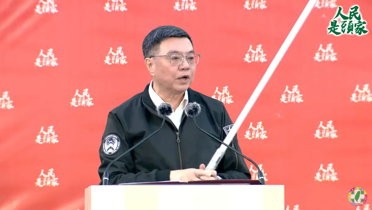 ▲卓榮泰赴花蓮宣講，怒嗆傅崐萁「你代表哪個政府？」（圖／民進黨YT）