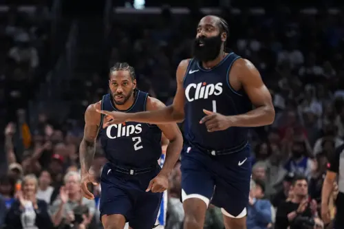 ▲擁有雙星Kawhi Leonard、James Harden坐鎮的快艇，將成為西區季後賽最大黑馬。（圖／美聯社／達志影像）