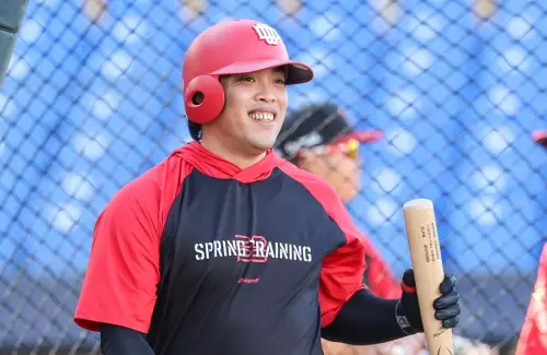 ▲味全龍陳子豪進入中職已13個賽季，交手過許多洋投，前富邦悍將洋投索沙讓他印象最深刻。（圖／味全龍提供）