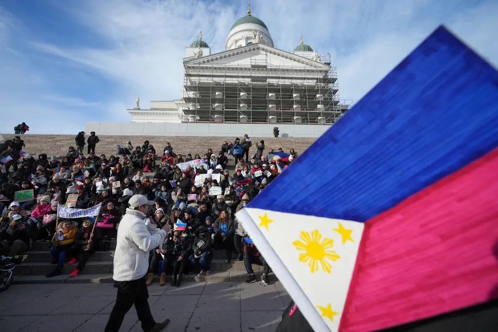 ▲英國金融比較網站HelloSafe將菲律賓誤植成最危險國家。（圖／美聯社／達志影像）