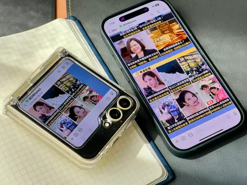 ▲LINE「追加裝置」功能可以在另一台手機開分身，但限制不少。（圖／記者周淑萍攝）