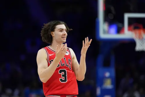 ▲公牛主控Josh Giddey最大優勢在於年輕，有機會與公牛簽下4年總計1.1億美元左右的合約。（圖／美聯社／達志影像）