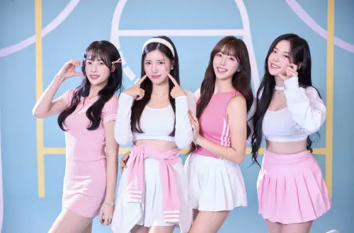 ▲朴旻曙（Mingo；左起）、南珉貞、安芝儇、趙娟週（圖／2S SPOTAINMENT提供）