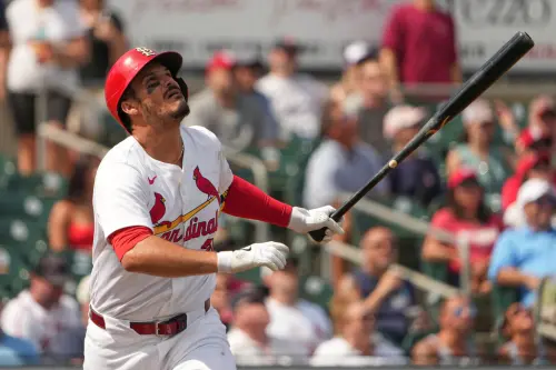 ▲聖路易紅雀隊交易不了Nolan Arenado，又不積極補強，新賽季將會很辛苦。（圖／美聯社／達志影像）