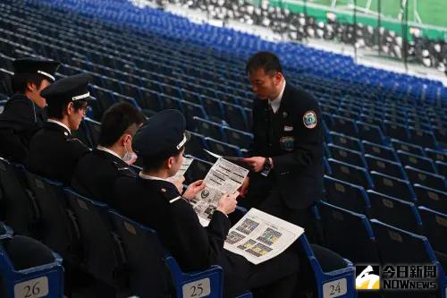 ▲賽事前5小時工作人員已經在進行教育訓練。（圖／記者葉政勳攝）