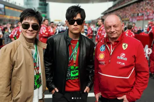 ▲周杰倫、林志穎現身F1賽場!他笑喊1台詞掀回憶殺:藤原拓海來了(圖/林志穎IG) ▲周杰倫、林志穎現身F1賽場!他笑喊1台詞掀回憶殺:藤原拓海來了(圖/周杰倫IG)