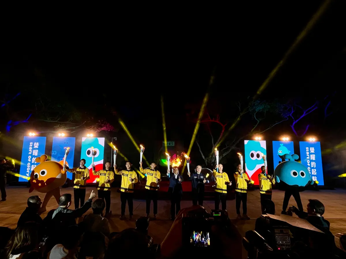 ▲114年全中運聖火已經於22日點燃，預計4/15回到台南，4/19開幕。為因應賽事安排，台南市高中職和國中小學共339所學校於4/21~4/24停課，意外獲得6天連假，掀起一股出國潮。（圖／翻攝全中運官網）