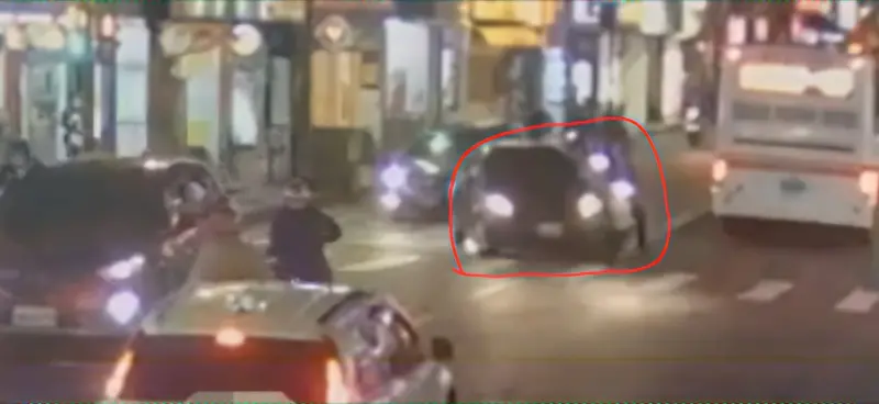 ▲「切西瓜」汽車駕駛一審有罪二審逆轉,高院法官認為,雖然提早左轉也違規,但只成立「行政罰」,不代表也有刑責。(圖/警方提供)