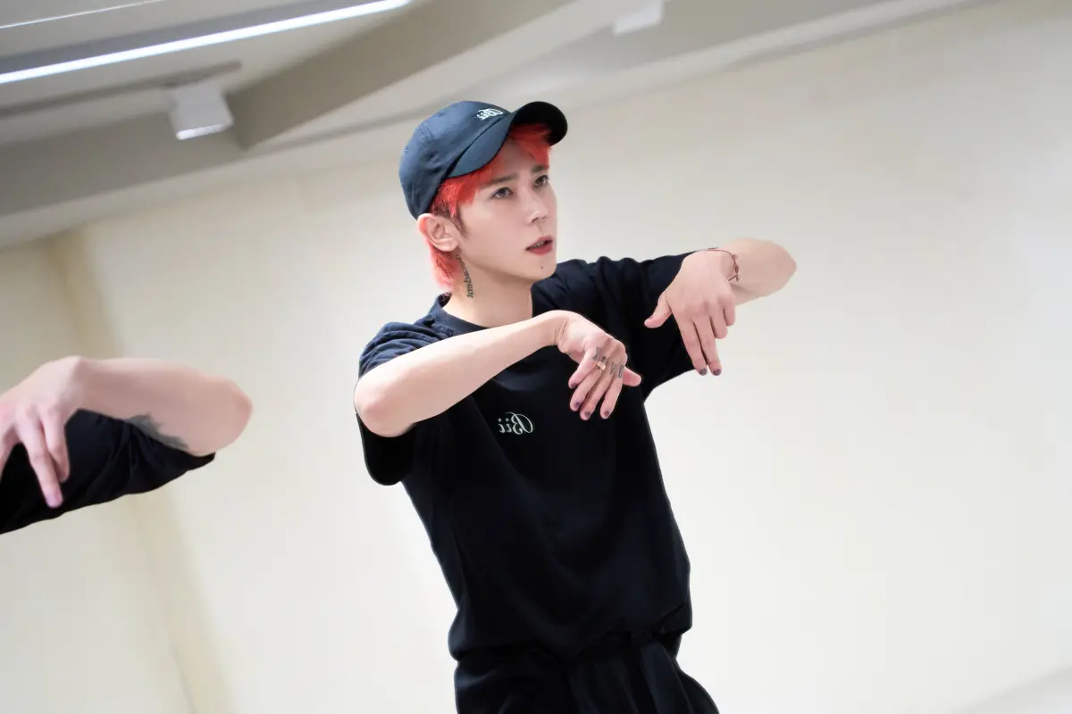 ▲Bii畢書盡演唱會排練。（圖／索尼音樂提供）