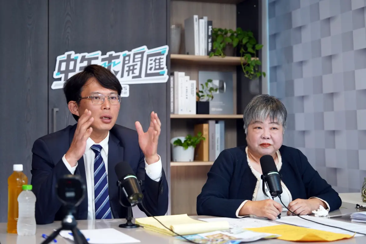 ▲黃國昌今（24）上《中午來開匯》談及柯文哲出庭狀況怒批：「最希望柯文哲逃亡的就是民進黨」。（圖／《匯流新聞網》提供）