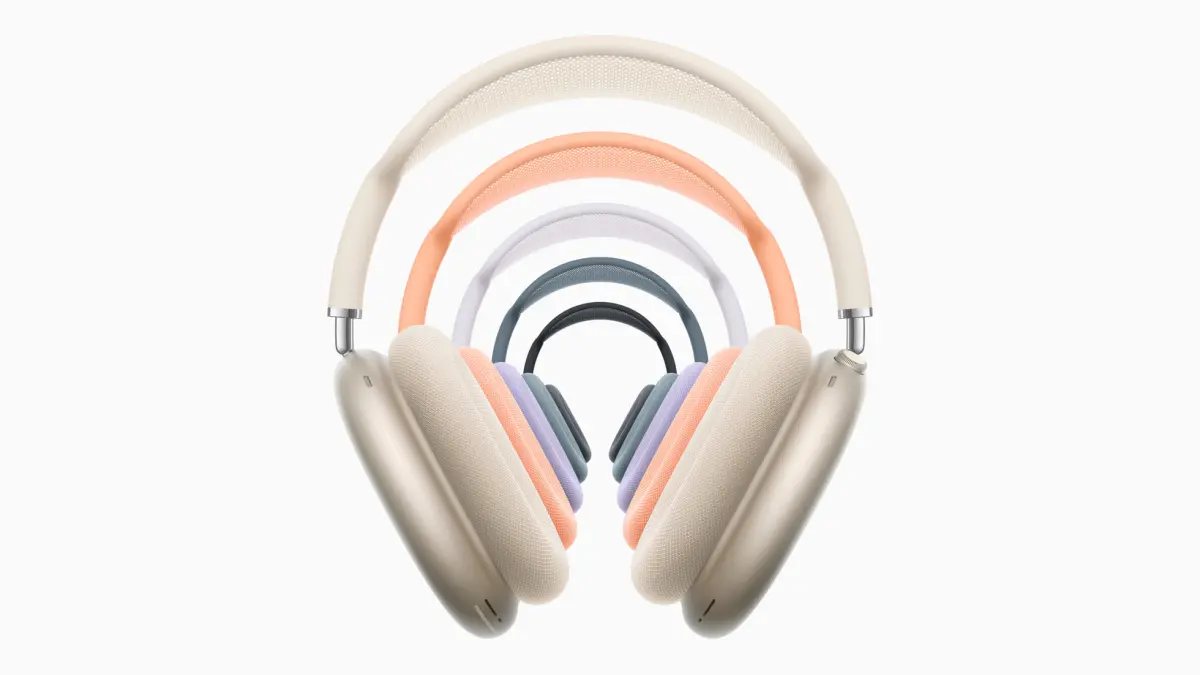 ▲蘋果於台灣時間3月24日晚間公布最新消息，表示AirPods Max即將於下個月進行軟體全面升級。（圖／蘋果官網）