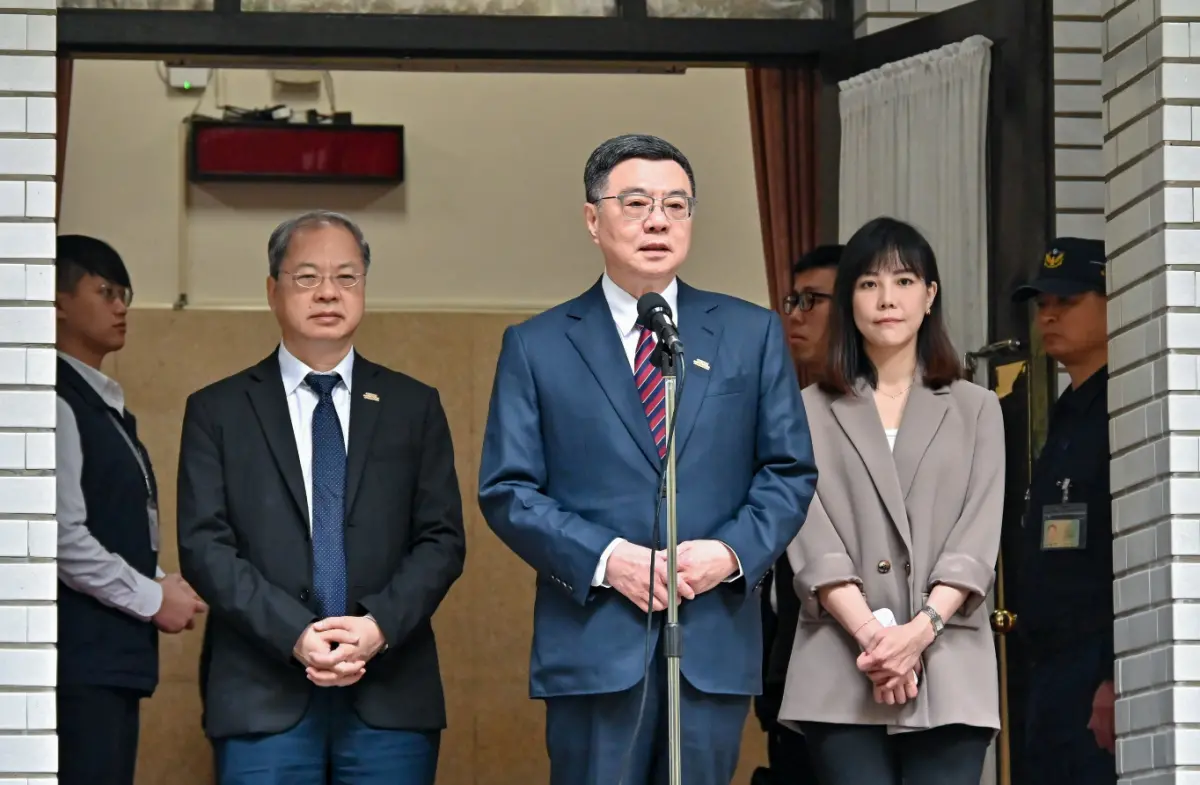 ▲竹聯幫原訂在立法院餐廳餐敘並選出新幫主，卓榮泰請內政部必須做好必要處置。（圖／行政院提供）