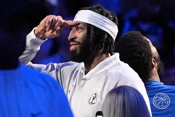 ▲獨行俠管理層原本傾向讓Davis整季報銷、避免傷勢反覆，但Davis堅持回歸。（圖／美聯社／達志影像）