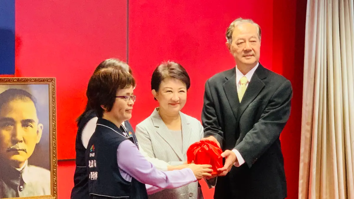 ▲77歲的曾國鈞再度主掌地政局，創下台中市政府「最年長局長」紀錄。（圖／記者顏幸如攝，2025.03.25）