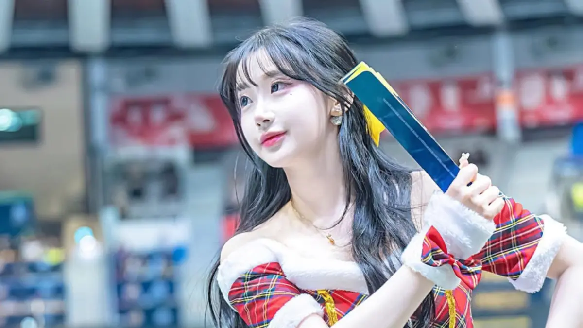 ▲ 電台主持人統計上週網路聲量榜，發現前4名全是韓籍啦啦隊員，冠軍還是由富邦悍將Fubon Angels的成員李雅英拿下，而不是剛來台發展的李珠珢（如圖）。（圖／李珠珢IG）