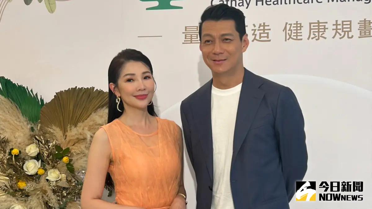 ▲知名主持人曾國城近來風波不斷，聶雲（右）身為曾國城多年好友，被問到此事，坦言最近因為太忙了，都沒有和對方聯繫，虧自己是「朋友不及格」。（圖／記者吳昕蓓拍攝）